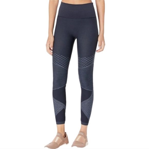 SPANX Pants - SPANX Indigo Sky Seamless Moto Leggings Size M
